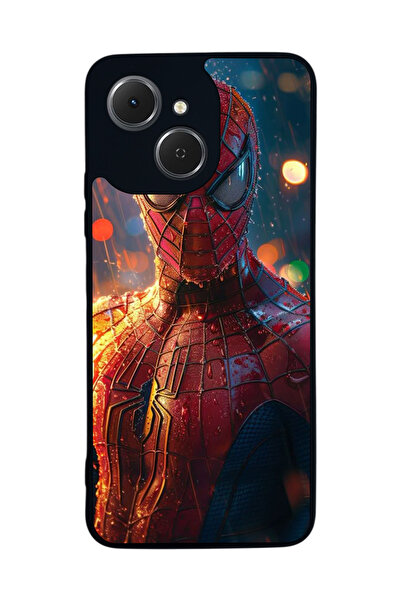 TECNO Spark 40C Compatible Printed , Matte Black, Soft Silicone, Protective, ...