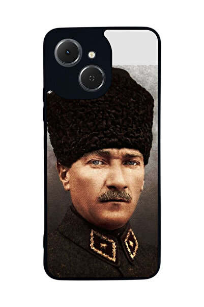 TECNO Spark 40C Compatible Printed , Matte Black, Soft Silicone, Protective, ...