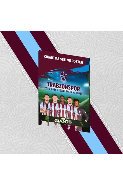 Trabzonspor The Giants 2025/26 Sezonu Dev Poster Ve Çıkartma