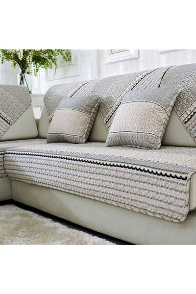 Generic سجادة مقعد أريكة عصرية متعددة الألوان 70*70 سم