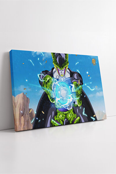 KOSS Dijital Dragon Ball Perfect Cell Energy Attack Ilustrație anime Pictură ...