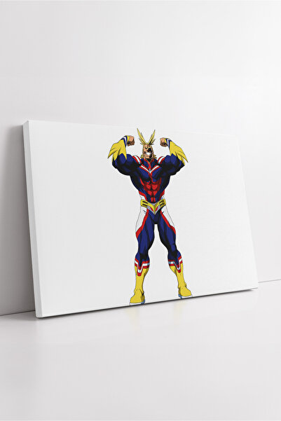 KOSS Dijital Boku No Hero All Might, stil minimalist, design colorat de anime...
