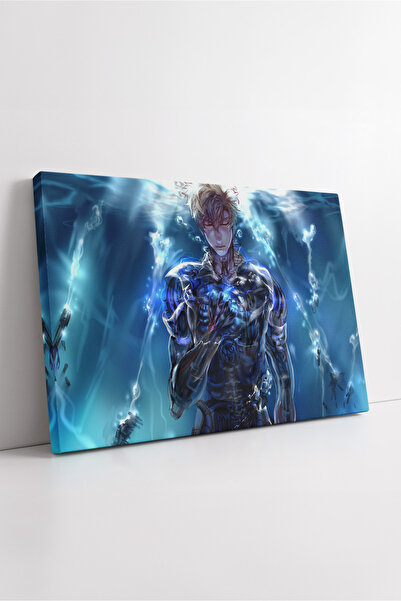 KOSS Dijital One Punch Man Genos Sibernetik Power Form Pictură pe pânză cu de...