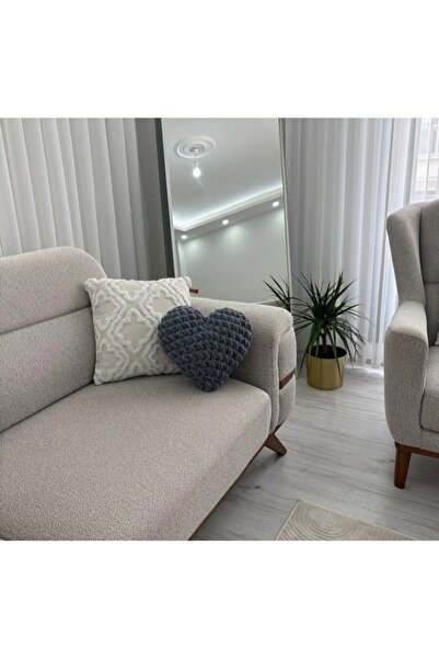 kokoş hediyelik Kalp kırlent yastik