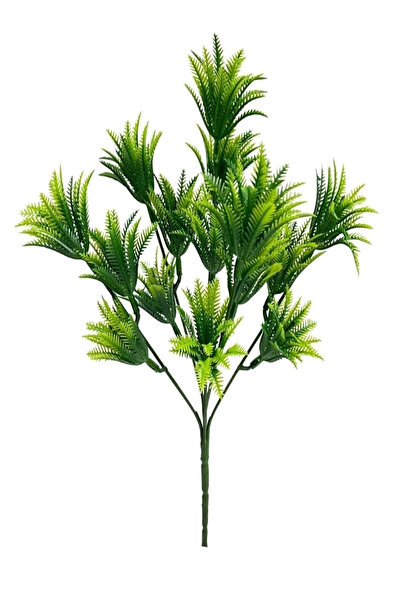 fesleğen çiçek Yapay Çiçek Yeşilmini Sıkas Demeti Garnitür Aradal Dekoratif 5 dallı