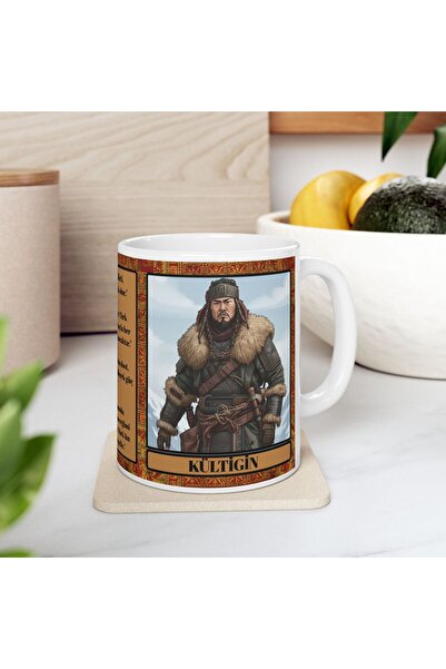 BASKIBAZAR Since 2020 سلسلة التراث التركي - كولتيجين - كوب مطبوع