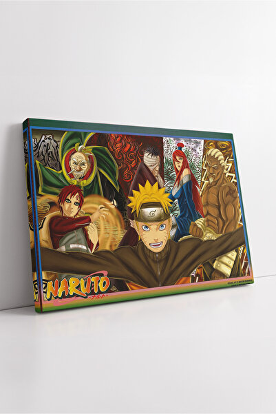 KOSS Dijital Naruto Legend personaj de tablouri colorate de anime pe pânză, decor dinamic de perete pentru camera adolescentului