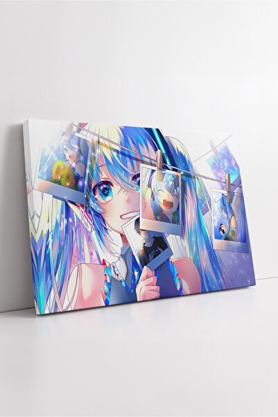 KOSS Dijital Hatsune Miku Photo Hanger Tematică Colorată Anime Art Design Mod...