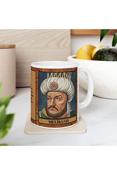 BASKIBAZAR Since 2020 سلسلة التراث التركي - ملكشاه - كوب مطبوع