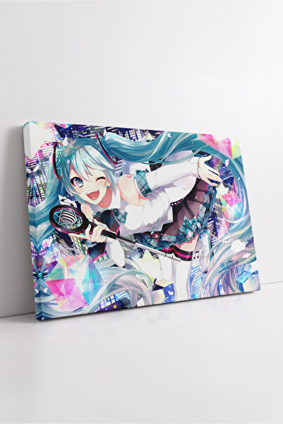 KOSS Dijital Hatsune Miku Concert Stage Energetic Pop Anime Colorat Design mo...