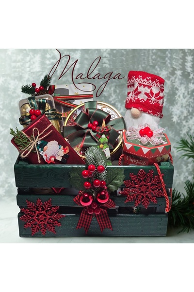 YUBİ HARMONY Yubi Harmony''Malaga'' Bir Sandık Dolusu Mutluluk Yılbaşı Sepeti