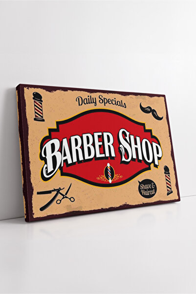 KOSS Dijital Design retro de frizerie Decor de epocă pentru frizerie Pictură ...