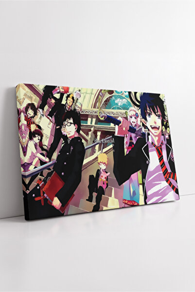 KOSS Dijital Blue Exorcist Anime personaj leri Pictură pe pânză cu tematică d...