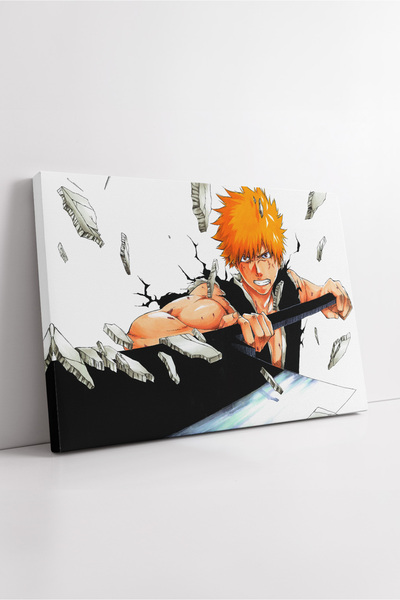 KOSS Dijital Bleach Anime Ichigo Kurosaki Scenă puternică Design de acțiune d...
