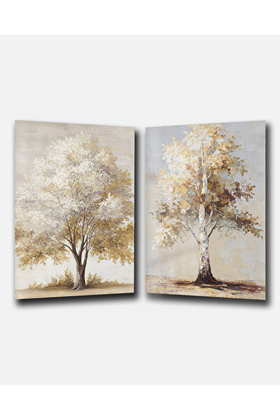 DEKA AKSESUAR HAYAT AĞACI İKİLİ CAM TABLO