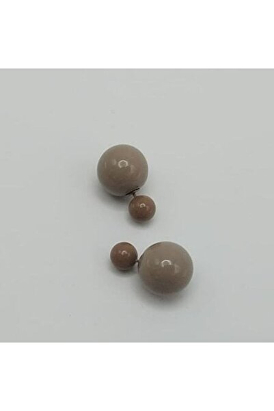 OEM Beige Sphere Earrings