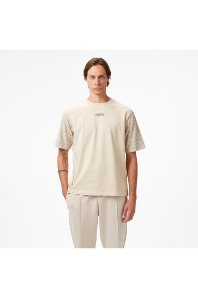 United 4 UNITED4 Classic Erkek Gri T-Shirt