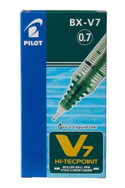 Pilot أقلام هاي-تك بوينت 0.7 خضراء، 12 قلمًا