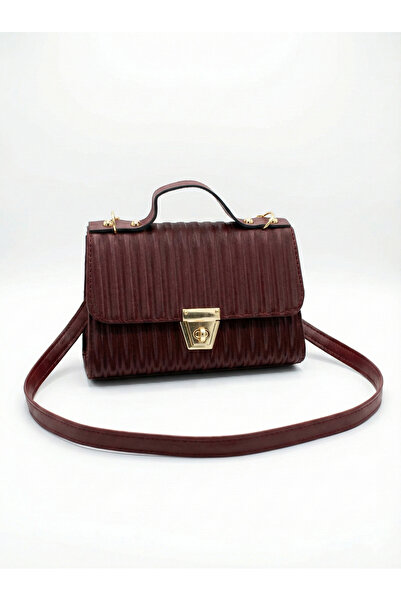 ÜçKol Ticaret حقيبة ساتشيل ذات ملمس منقوش