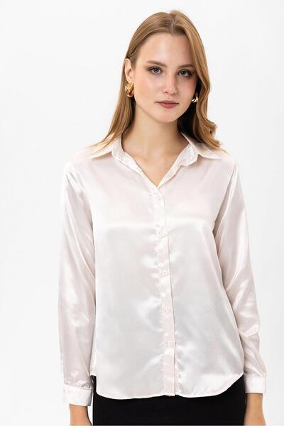 Melesh WOMEN'S SATIN SHIRT