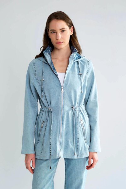 Robin D87132 Kadın Trençkot