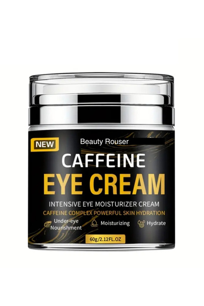 Water Ice Levin كريم بيوتي راوزر للعين بالكافيين - تفتيح الهالات السوداء وتقليل الانتفاخات وترطيب منطقة تحت العين