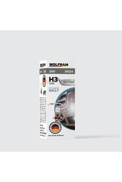 WOLFRAM H3 Ampul Standart Işık 24V 100W - 34124