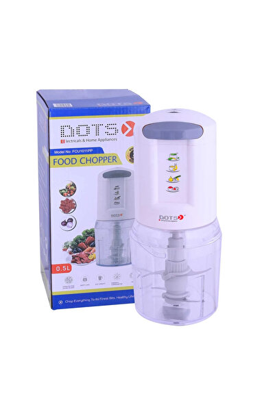 DOTS Electric Vegetable Chopper 500 ml 400 W FCU1011PP
