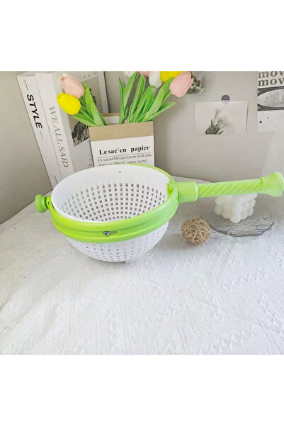 Mindblower Centrifugă pentru salată Spin Fresh - Uscător manual de salată, Centrifugă pentru legume