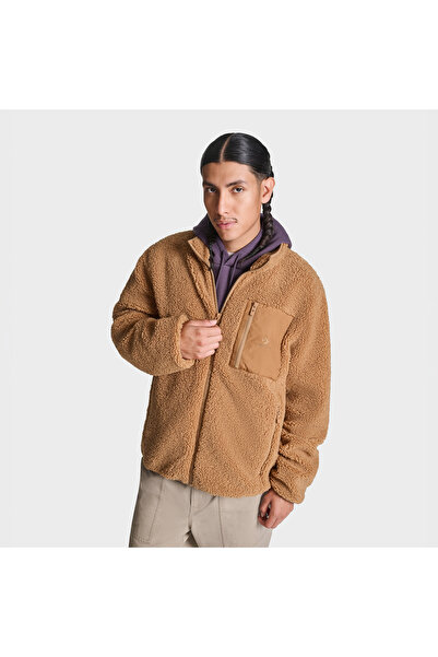 Converse Contrast Sherpa Erkek Kahverengi Ceket
