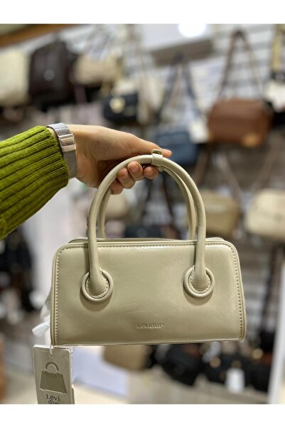 Levidor Premium Light Gray Women's Hand & Shoulder Bag 930546