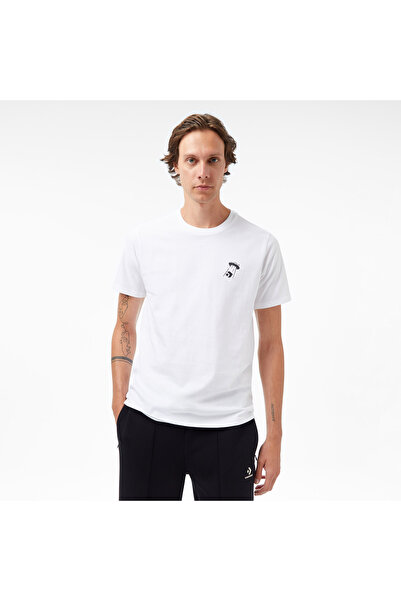 Converse Baskılı Erkek Beyaz T-Shirt