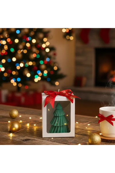 Herum Fir scented candle, HANDMADE, soy wax, cotton wick