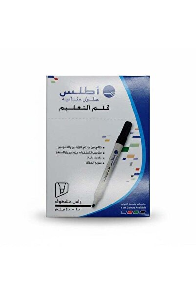 Generic قلم تحديد دائم – رأس مشطوف – أحمر