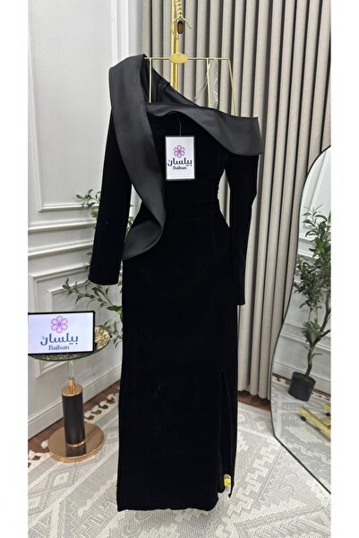 Bailsan فستان طويل مخمل