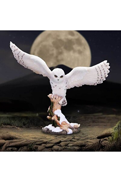 Nemesis Now Owl Statuette Snowfall