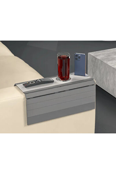 Olivians Coffee Olivian's Prime Time Kolçak Tepsisi (Gri - Siyah)