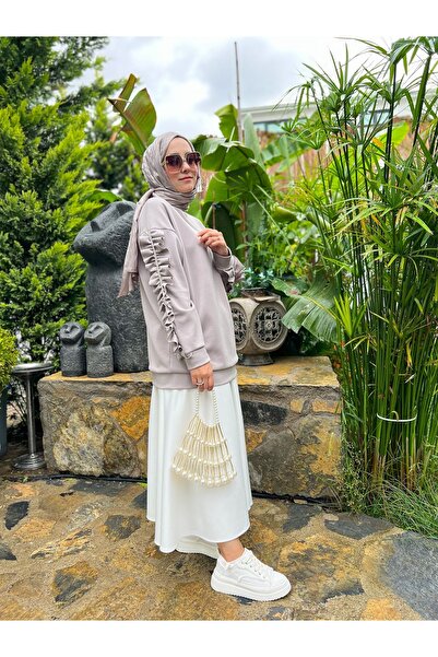 REIZ Modal Hijab Tunic with Sleeve Detail