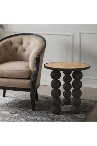 Tasamem Dafia طاولة خدمة مفردة مقاس 53*45*45 سم