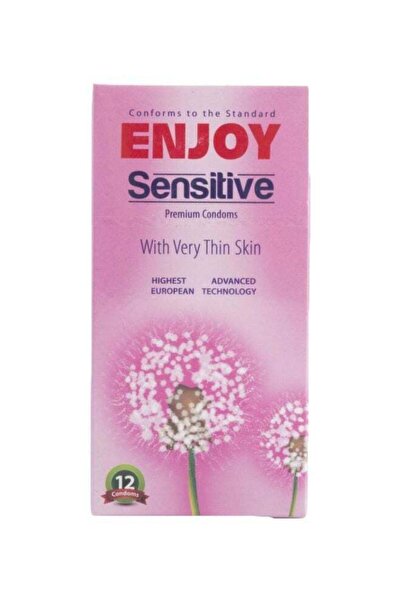 Enjoy Sensitive Premium Condoms - 12 Pack