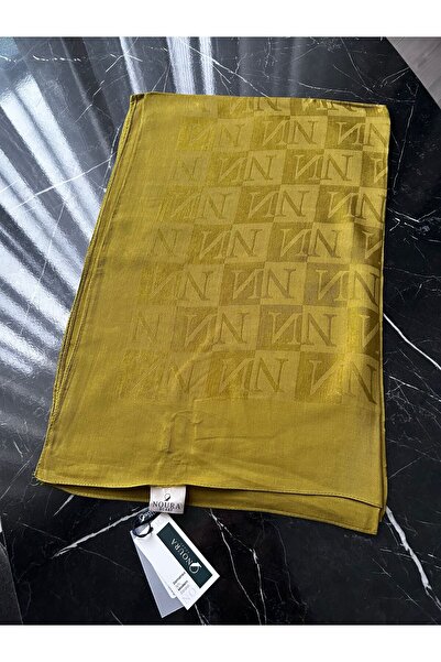 HAREM SCARF Noura Scarf Diamond Pamira Şal Yağ Yeşili