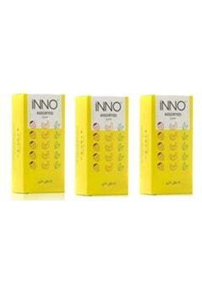 Inno إينو واقي ذكري بالفواكه من اينو 12حبة(3 عبوات)