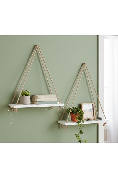 Antalya Kent ekipmanları Beyaz Ahşap Sallanan Duvara Monte Dekoratif Modern R...