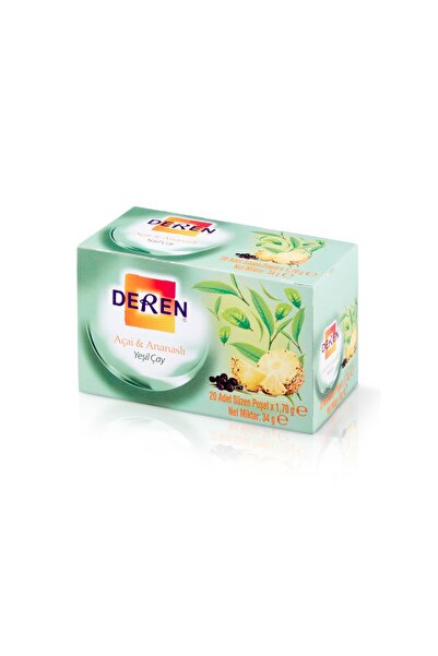 DEREN Açai & ananaslı Yeşilçay 20'li 34 g