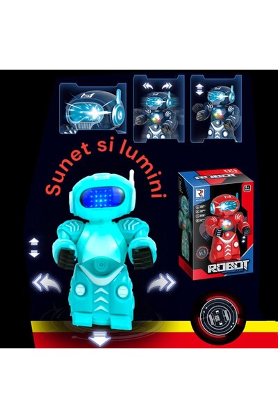 OEM Dancing Robot Toy with Lights and Sound, Hand and Foot Synchronization, 3...