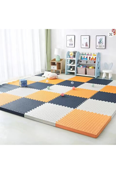 CARPAZAR 24 lü Puzzle Set Eva Tatami Minder Zemin Kaplama Oyun Spor Halısı 50x50 13m