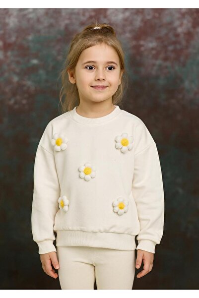 bahar uğurlu Flowered Sweatshirt