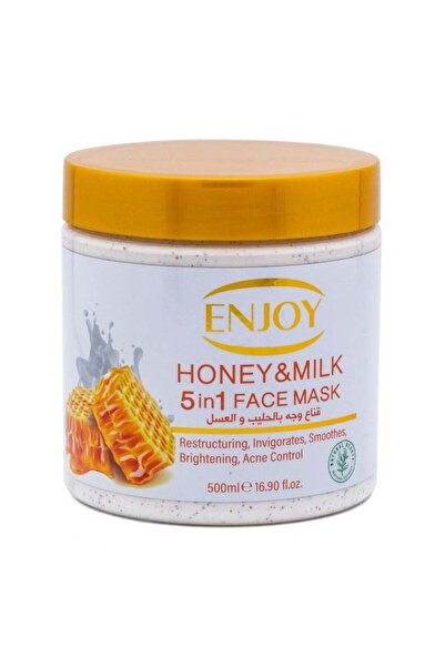 Enjoy 5 in 1 Whitening Face and Body Mask with Honey and Milk 500ml