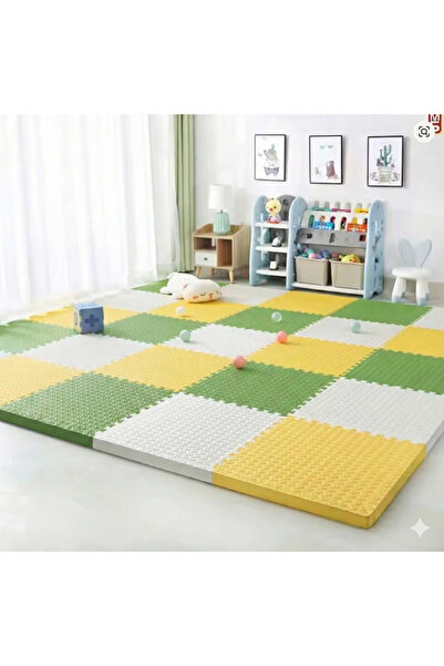 CARPAZAR 24 lü Puzzle Set Eva Tatami Minder Zemin Kaplama Oyun Spor Halısı 50...