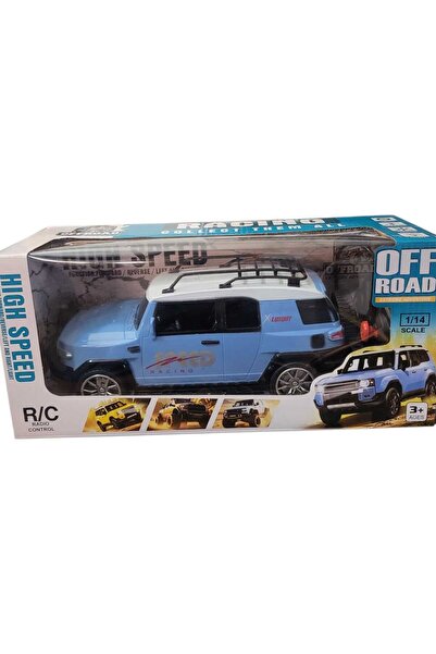 First Choice Remote Control Jeep Cars Toyota FJ Cruiser,26 cm Officially Licensed Drift car,Led Lights Blue color